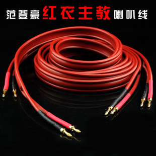 荷兰 范登豪喇叭线 VDH 红衣主教 镀厚银 发烧音箱线