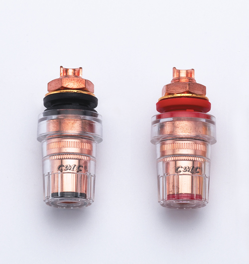 美国黄铜镀紫铜接线柱香蕉插座