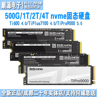 TiPro9000 致态 pro7000 TiPlus7100 NVMe国产固态硬盘ssd ti600