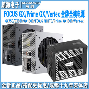 海韵FOCUS GX 750w/850w/1000w v4金牌全模组电源ATX3.1/pcie5.1