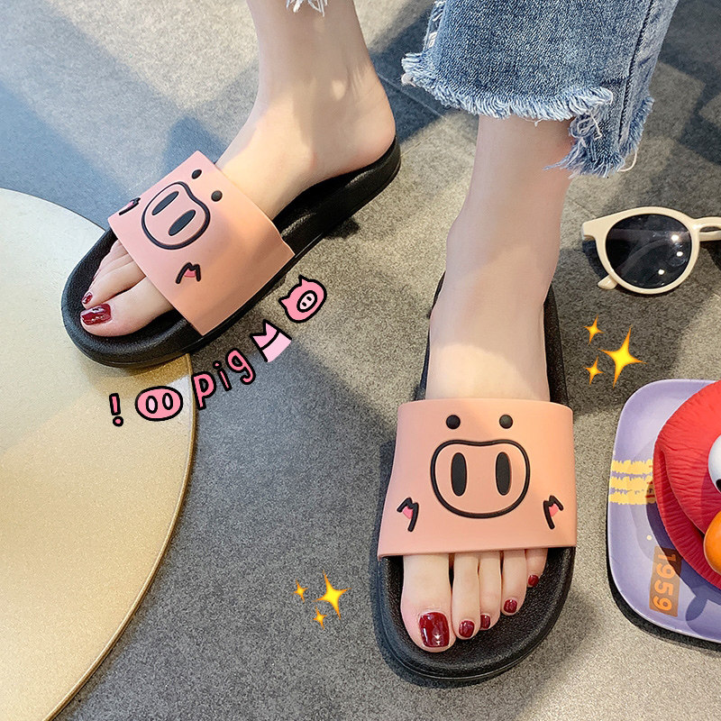 lovers Home Furnishing household sandals  Exorcism Hearts take a shower The thickness of the bottom non-slip Funny summer indoor ins S tidein the Home Fabric , Home slippers/Mules/Cotton mop/Home shoes  category - from Buy2taobao.com to provide professional Taobao agent buy service