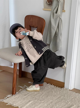 儿童秋装新品2025宝宝秋季衣服EFCT9391+9392+9393