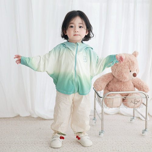 小猪佩奇儿童夏季防晒衣2025新款轻薄透气女童防晒服防紫外线外套