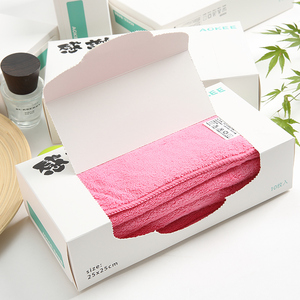 AOKEE美容洁面小方巾擦手小毛巾吸水柔软宝宝洗脸婴儿口水巾速干