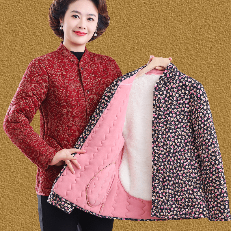 中老年人棉衣女奶奶冬装小棉袄