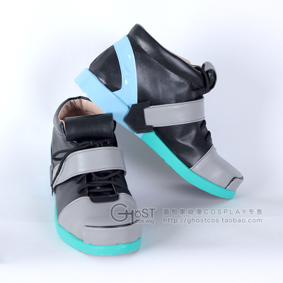 面包家cosplay王者荣耀裴擒虎天狼狩猎者游戏cos靴子皮鞋定制帅气