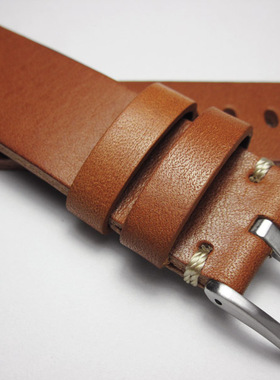 优质手工户外登山运动表18mm19mm20mm22mm意大利牛皮真皮表带