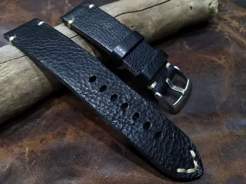 Кожаный ремешок для часов, воловья кожа, 20mm, 22mm
