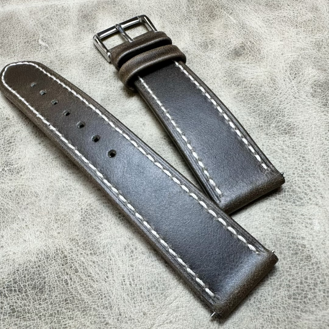 满75元送快拆20mm超薄牛皮表带