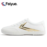 Feiyue bước nhảy giày nữ cổ điển hoang dã cặp đôi sinh viên xu hướng thể thao giản dị xu hướng thời trang giày trắng - Plimsolls giày thể thao đẹp