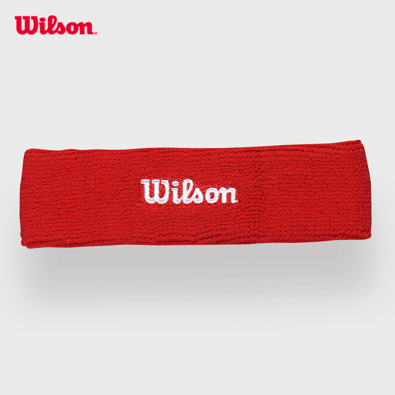 Wilson/威尔胜运动头带吸汗透气