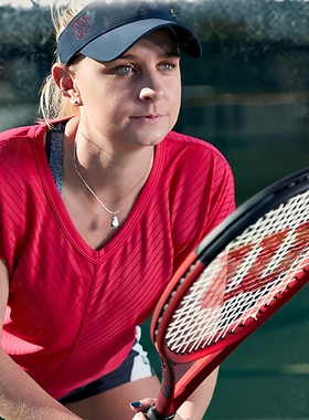 Wilson/威尔胜CLASH网球拍威尔逊25款V3男女单人全碳素纤维专业拍