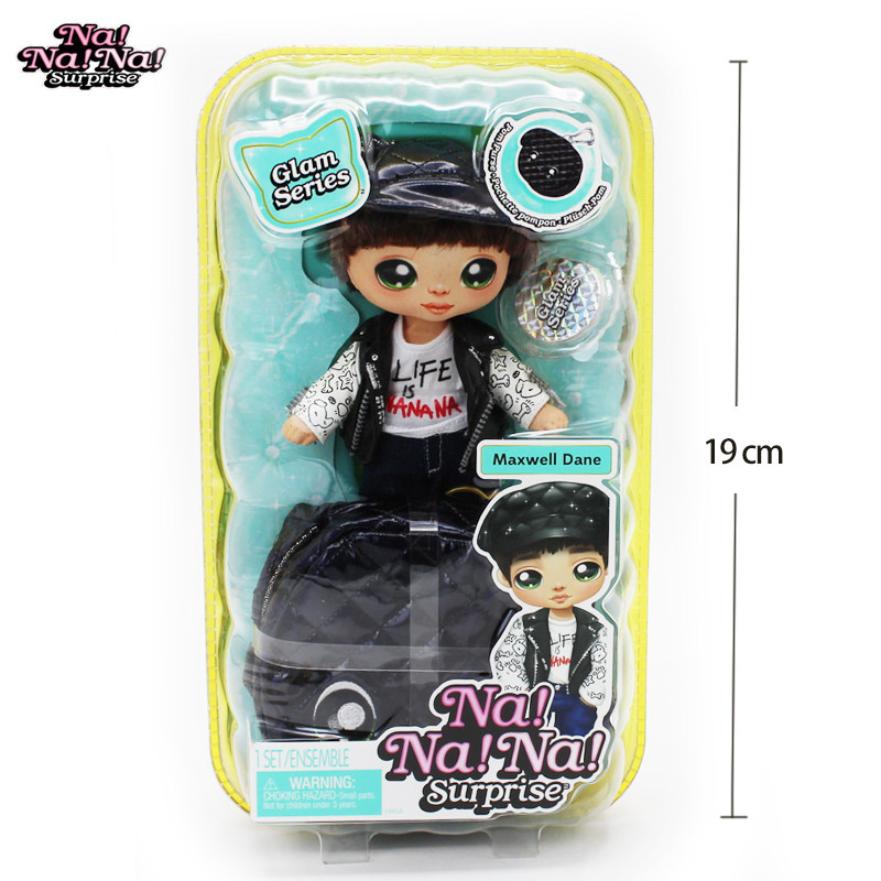 새로운 NANANA 서프라이즈 나나 봉제 인형 지갑 2-IN-1 플레이 하우스 장난감 도련님