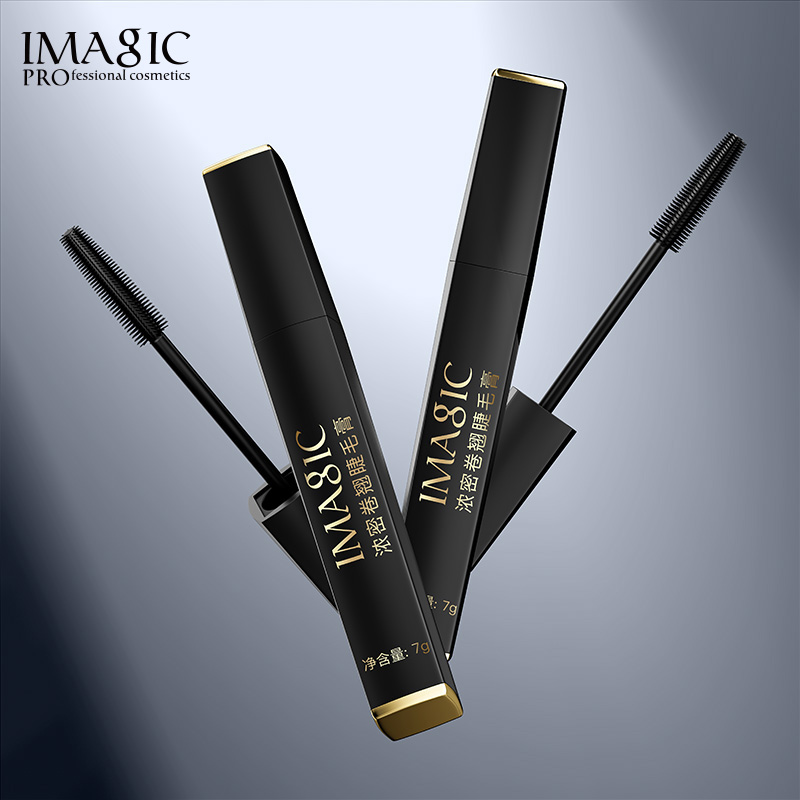 IMAGIC睫毛膏防水防汗纤长持久不晕染新手平价打底自然睫毛膏