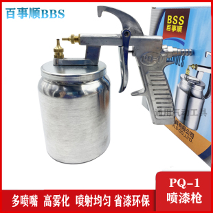 精品PQ-1气动喷漆枪喷枪PQ-1A喷胶枪嘴对嘴加厚壶油漆BBS喷涂工具