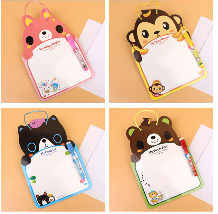 儿童绘画板 迷你卡通小白板 幼儿园小学图画涂鸦板学生小奖品礼品