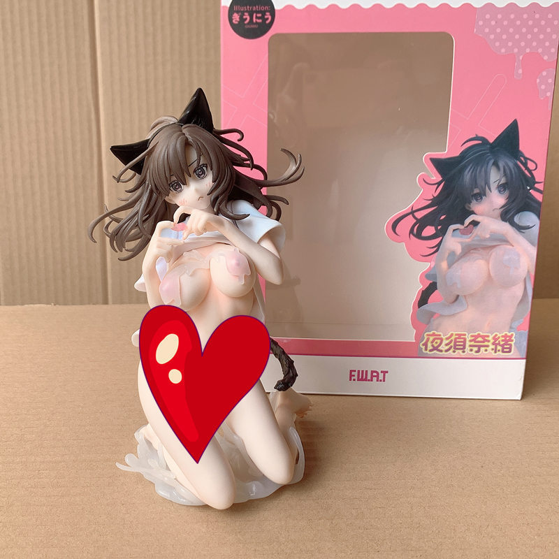 现货 美少女 Pure x Shiko x Milk 夜须奈绪 手办 插画跪姿礼物