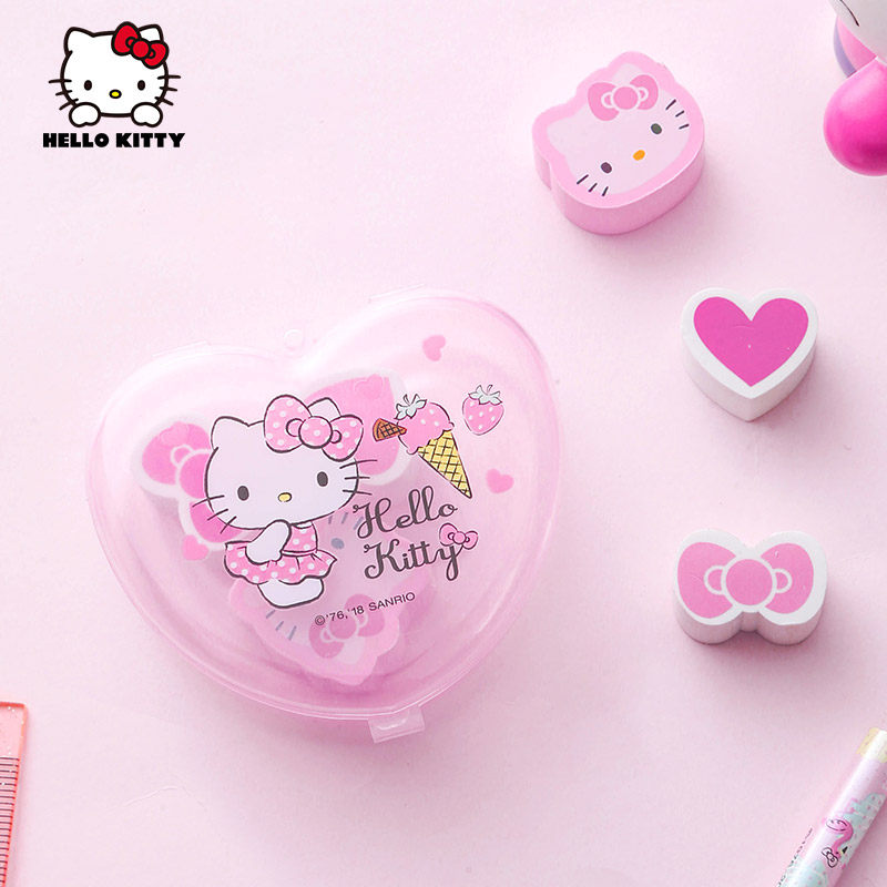 hellokitty心形橡皮擦凯蒂猫像皮儿童幼儿园可爱创意卡通小学生文具礼品礼物橡皮在类目 电子词典/电纸书/文化用品, 日常学习用品, 橡皮中 - 来自Buy2taobao.com提供专业的淘宝代购服务