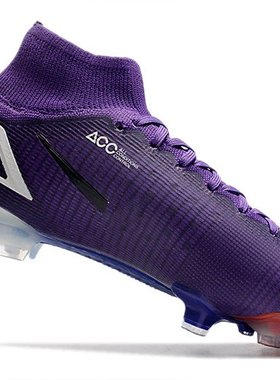 橄榄球鞋刺客16/15/14CR7高帮FG长钉足球鞋男姆巴佩学生防成人AG