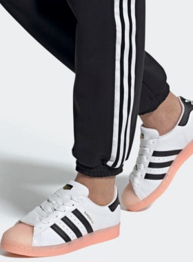 酷动城正品 Adidas 三叶草Superstar 80s女子贝壳头经典鞋 FW3553