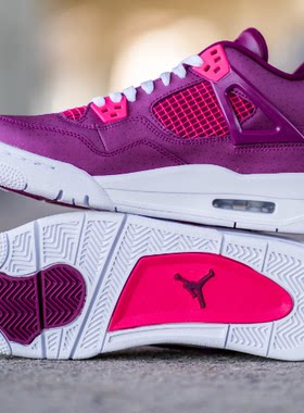 酷动城正品 Jordan 4 AJ4情人节儿童鞋宝宝篮球运动鞋 BQ7671-661