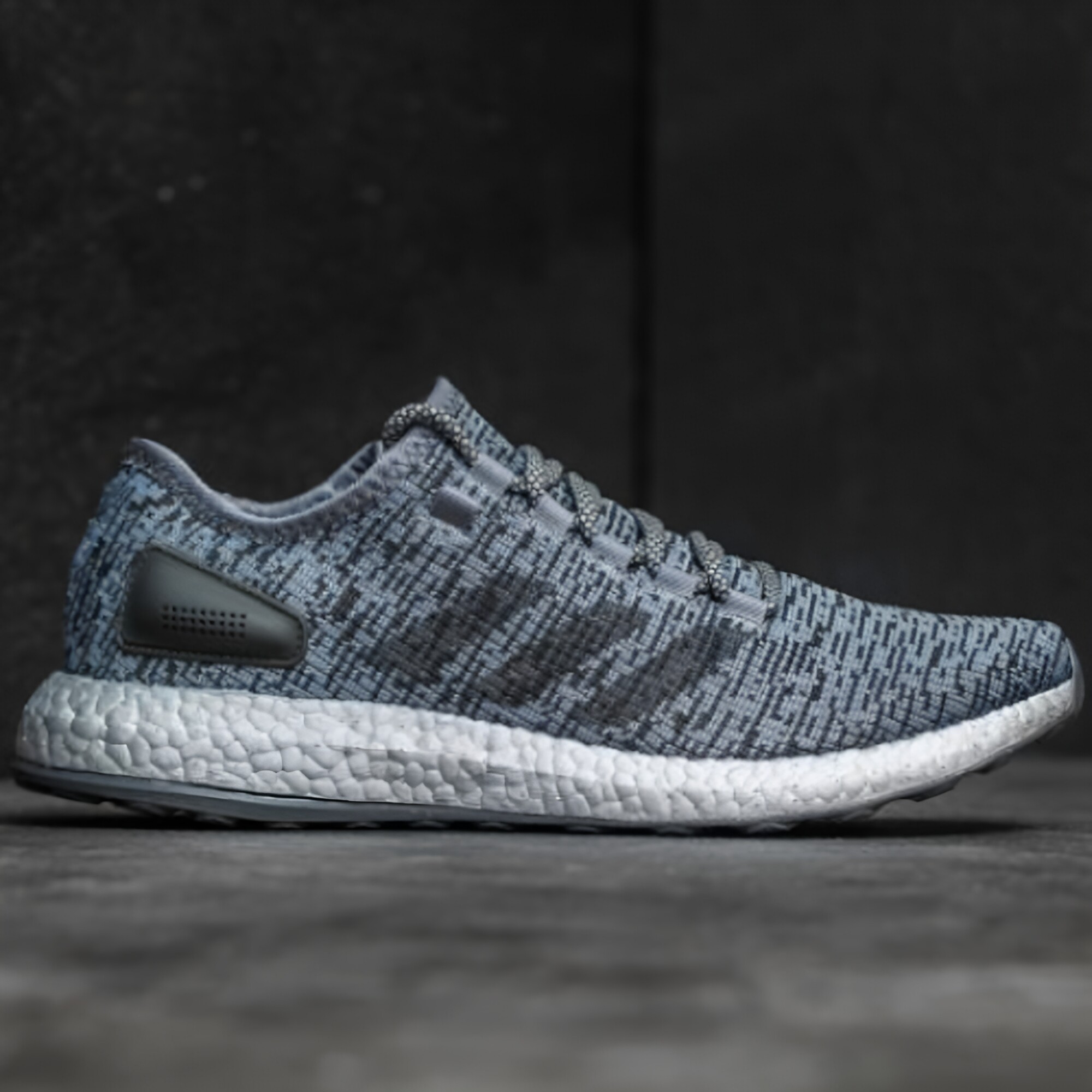 酷动城正品adidas PureBOOST 女子网面透气舒适爆米花跑鞋S80787