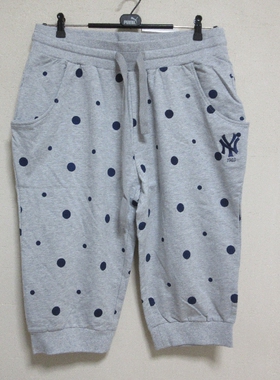 酷动城正品 MLB 男子棒球系列棉质舒适运动个性短裤15NY2MBW3112D