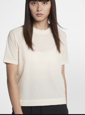 酷动城正品NIKE 耐克 女子圆领运动训练休闲短袖T恤 AA1072 838