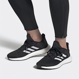 酷动城正品 PureBOOST21 男子网面透气舒适j跑步鞋 GX6763 Adidas