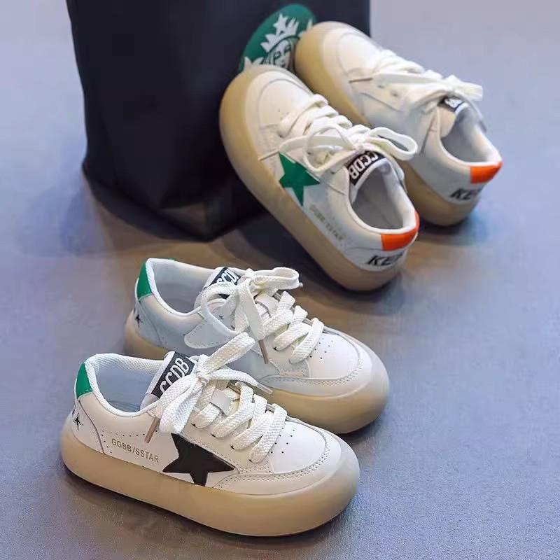 英国Next MaxM女童鞋子2025新款儿童中大童运动鞋女孩休闲 小白鞋