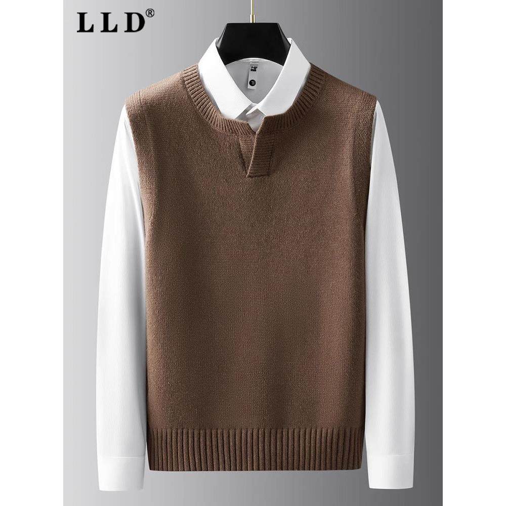 高档羊毛背心男士春秋新潮品牌经典v领休闲百搭无袖毛衣针织背心,男装,针织衫/毛衣,淘宝优惠券,粉丝福利购,淘宝优惠卷