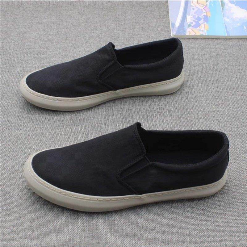 〖MessContiy Tsmr〗好脚感会说话~透气帆布鞋男一脚蹬懒人乐福鞋,流行男鞋,雨鞋,淘宝优惠券,粉丝福利购,淘宝优惠卷