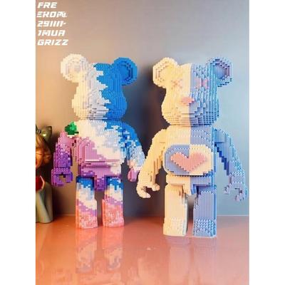 德国微小颗粒拼装益智积木成人高难度系列2025新款超大号暴力熊