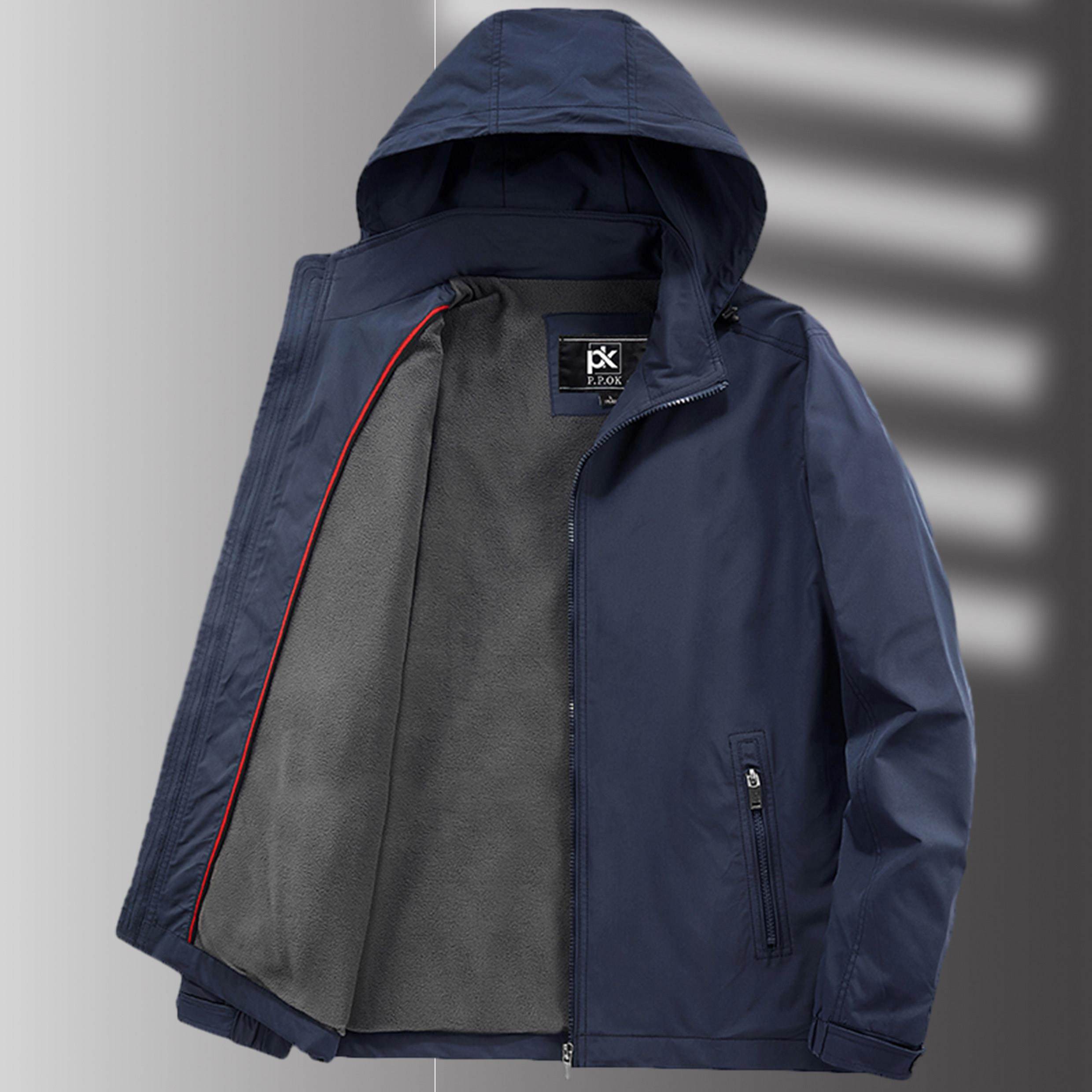 薄绒夹克男秋冬休闲宽松大码工装户外冲锋衣中厚防风防水运动外套,男装,夹克,淘宝优惠券,粉丝福利购,淘宝优惠卷