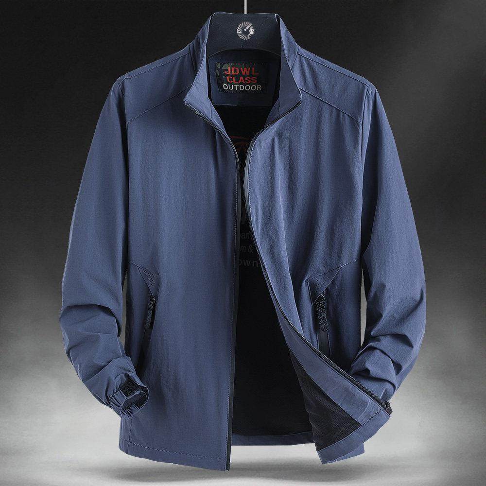 简约有型！薄款夹克男春秋季青年户外宽松大码休闲服运动男外套,男装,汉服,淘宝优惠券,粉丝福利购,淘宝优惠卷