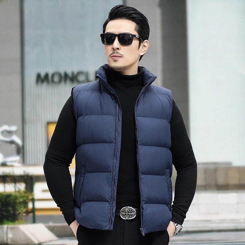 PALM CITY羽绒马甲男士秋冬高端商务休闲立领加厚背心坎肩马夹,男装,常规马甲,淘宝优惠券,粉丝福利购,淘宝优惠卷