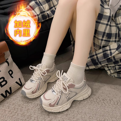 女童鞋子2026秋季新款中大童老爹鞋高颜值儿童运动鞋女孩网面透气 — 5
