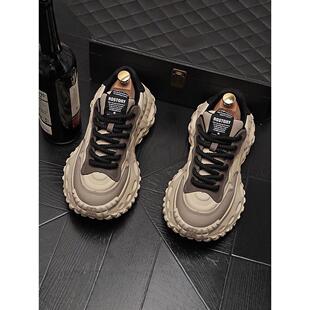 喜欢这种潮流~CKL Backup!覆古软底休闲鞋男内增高百搭休闲鞋系带