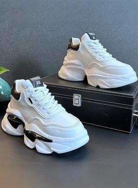 CKL Backup越穿越喜欢气质显瘦！小众内增高厚底休闲鞋男潮老爹鞋