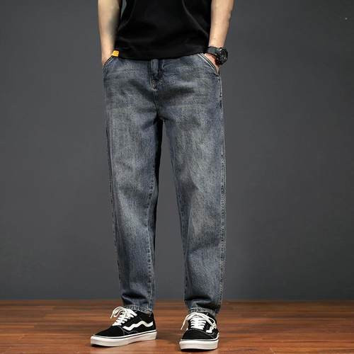 it neith BIAS潮牌春季直筒牛仔裤男阔腿韩版百搭高端潮流休闲裤