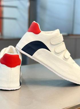 颜值届天花板Minimalism Aquaman增高魔术贴软底鞋男懒人小白鞋潮