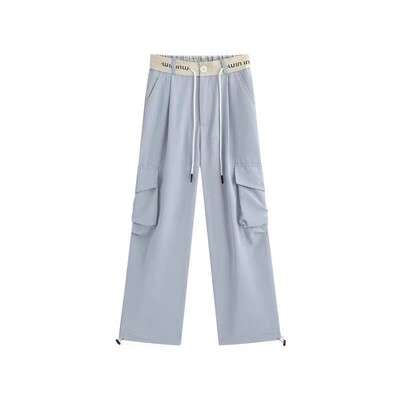 【甜甜圈专享】2026新款工装裤女 运动束脚高腰速干休闲裤  3.11