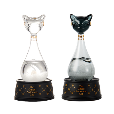 大英博物馆天气预报瓶风暴瓶摆件