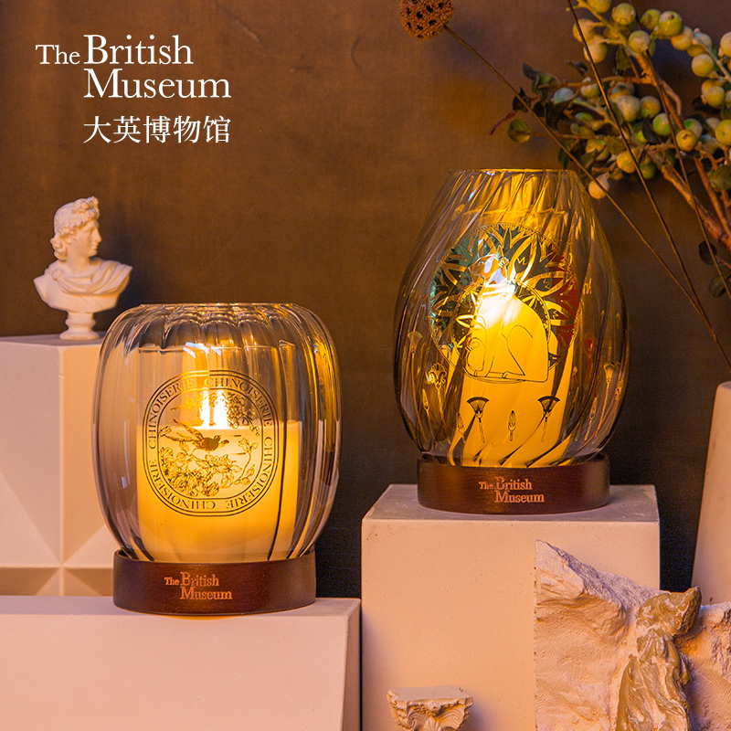 大英博物馆香薰灯罩蜡烛