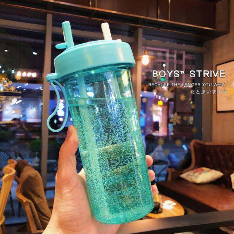 粉色双吸管分隔水杯饮水大容量双管家用直吸饮料耐高温两边果汁双|msdalam kategori pinggan mangkuk, Cup/cawan/cerek, Dengan mudah Cup - dari Buy2taobao.com untuk memberikan perkhidmatan ejen Taobao profesional membeli