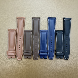 适用于浪琴先行者表带真皮祖鲁时间L3系列812 820 811手表带男21