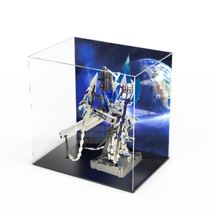 适用PG神圣完美独角兽1号机 全装备燃料桶展开模型收纳盒展示盒