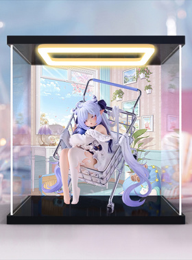 回灯防尘罩适用EUSUN 睡眠恶魔 诺诺丝 手办模型亚克力高清展示盒