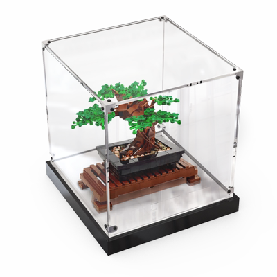 乐高10281透明积木收纳盒防尘罩