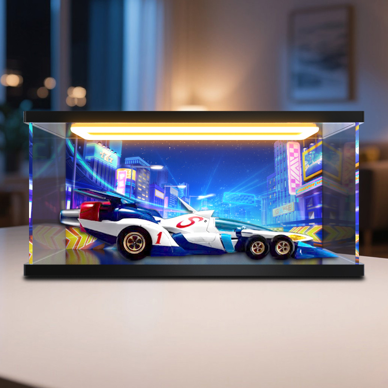 模型展示盒适用MegaHouse高智能方程式 完全变形阿斯拉达 AKF-0/G